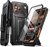 Vista 1 de SUPCASE Funda para iPhone 17 Pro Max con botón de control de cámara (Unicorn Beetle Pro), [soporte integrado y protector de pantalla]