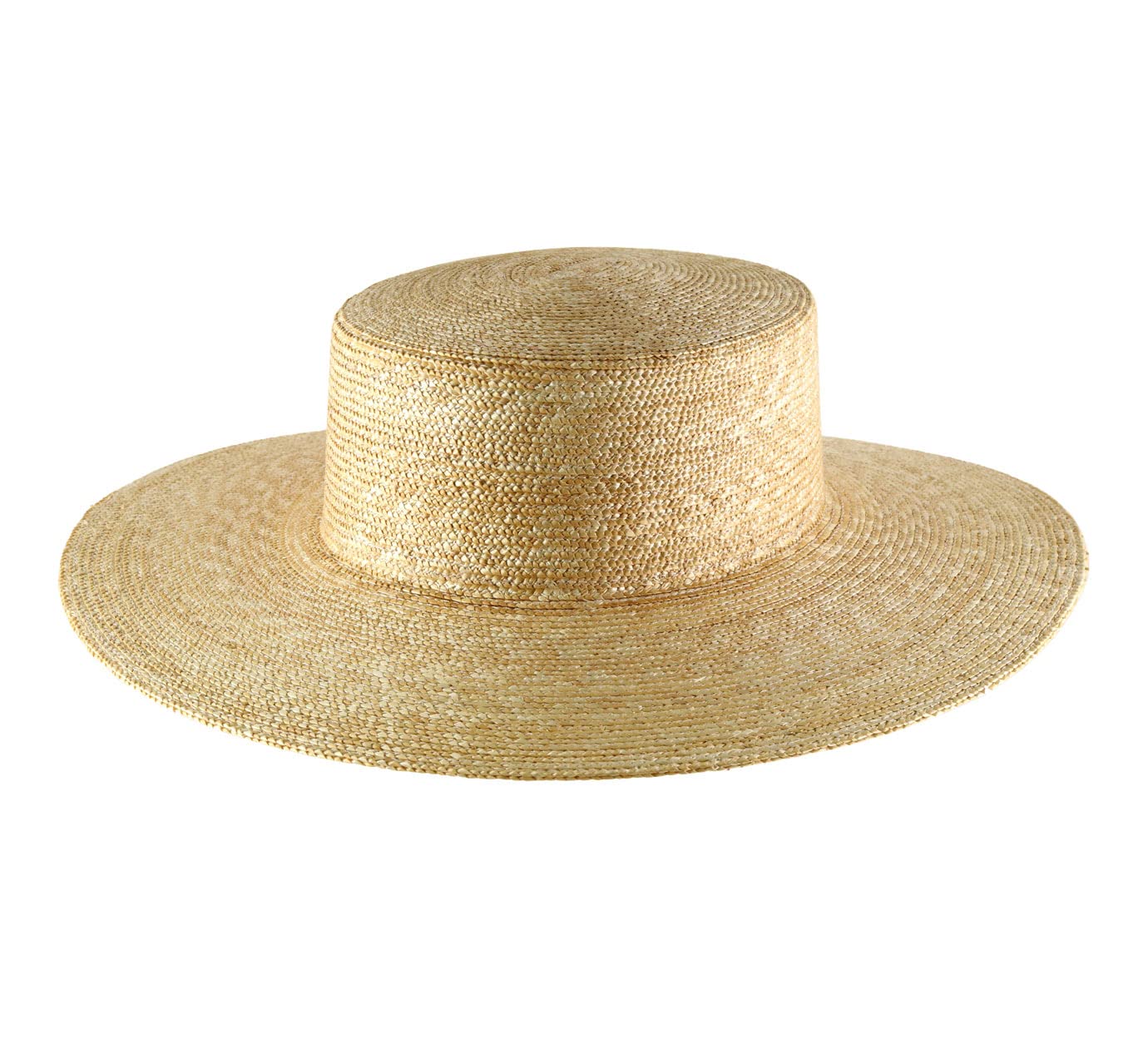 Cappello Paglietta Tesa Larga Canotier Luxe Large