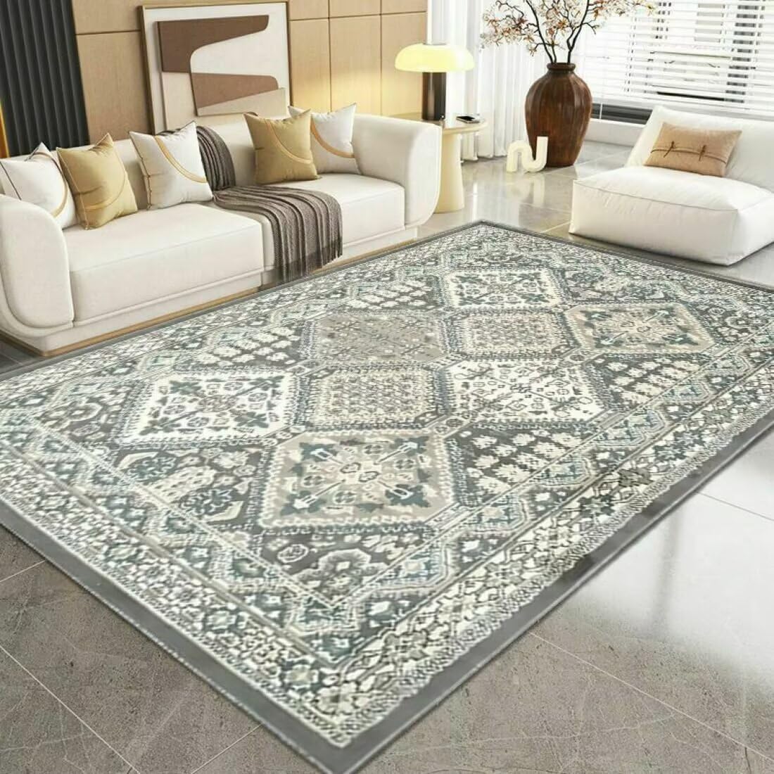 Tapis de salon résistant à l'usure moderne et durable 70x200