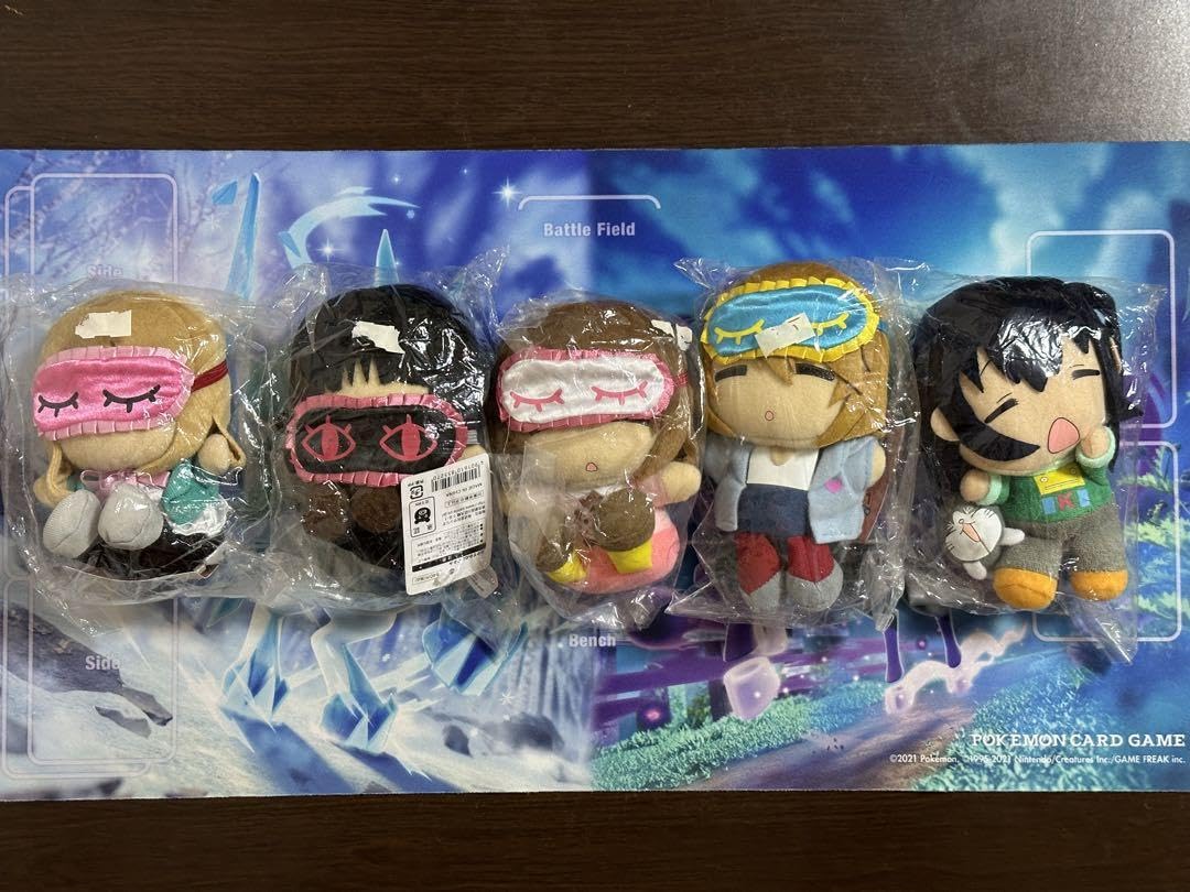 けいおん！ おやすみぬいぐるみ 全5種 セット けいおん おやすみぬいぐるみ ローソン限定