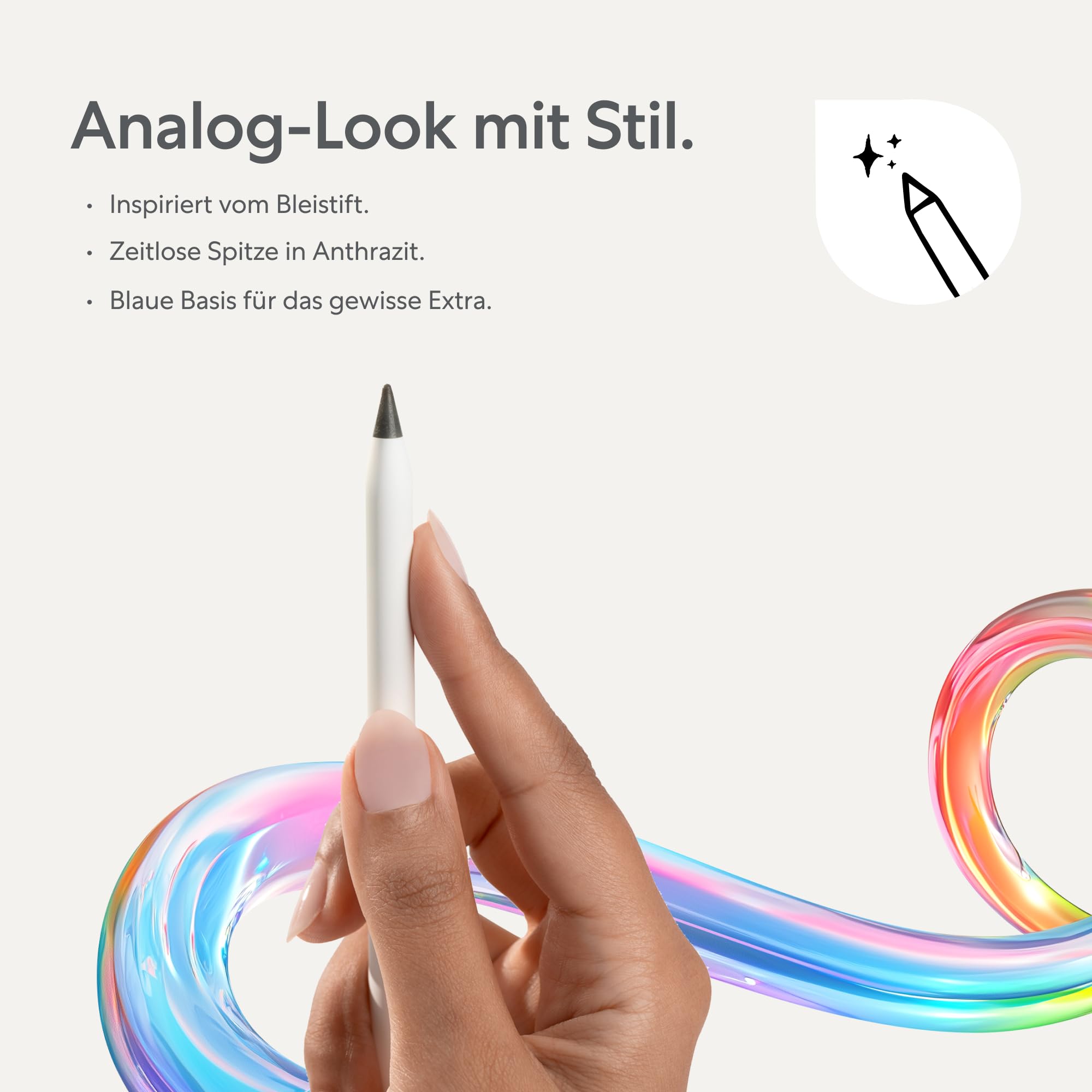 Paperlike® Pencil Tips (4X) für Apple Pencil 1. & 2. Gen, USB-C & Pro – 10x haltbarer, dezent mehr Kontrolle auf Bildschirmfolien mit Papiergefühl