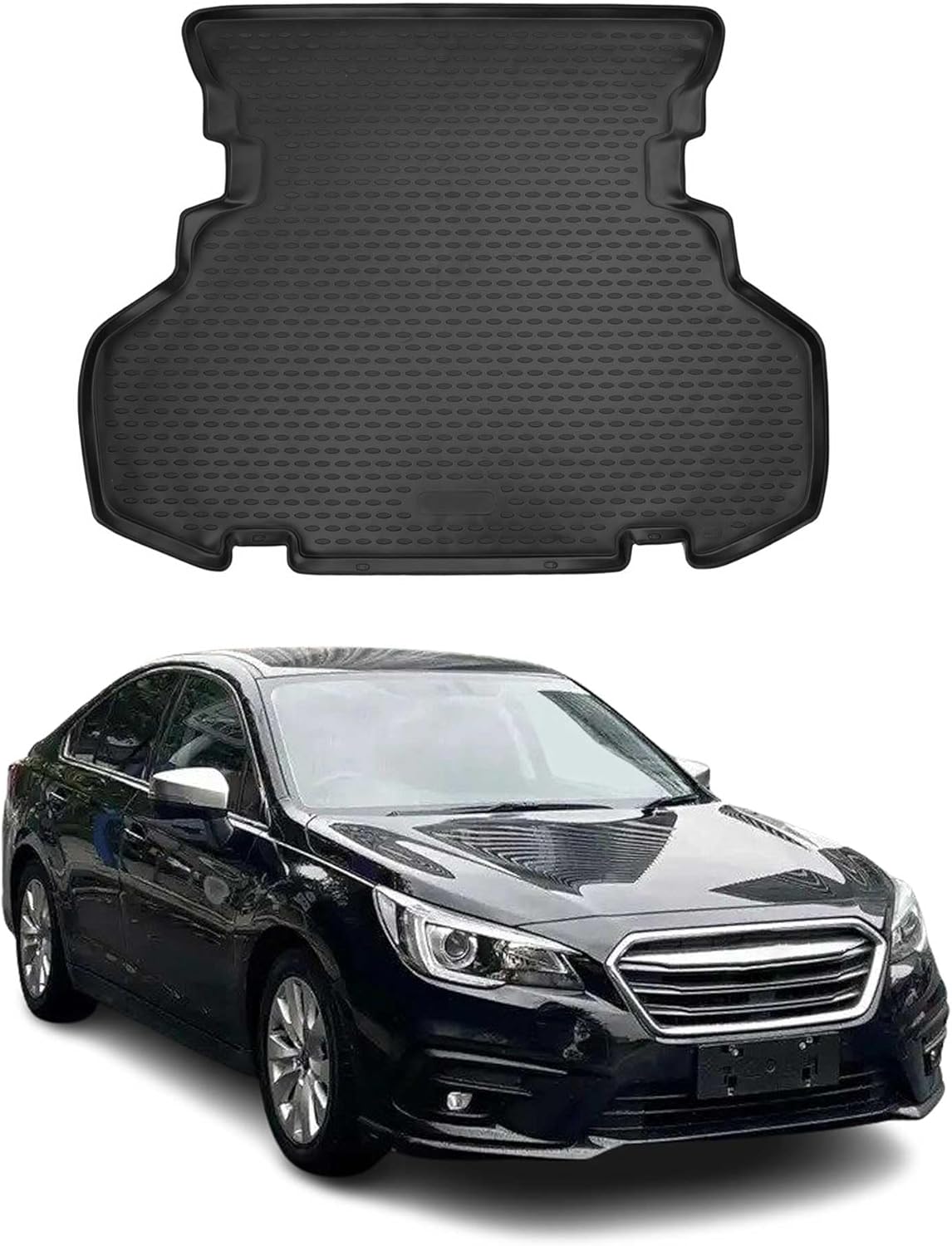 OMAC Cargo Mats Liner for Subaru Legacy 2019-2025 Waterproof TPE Black