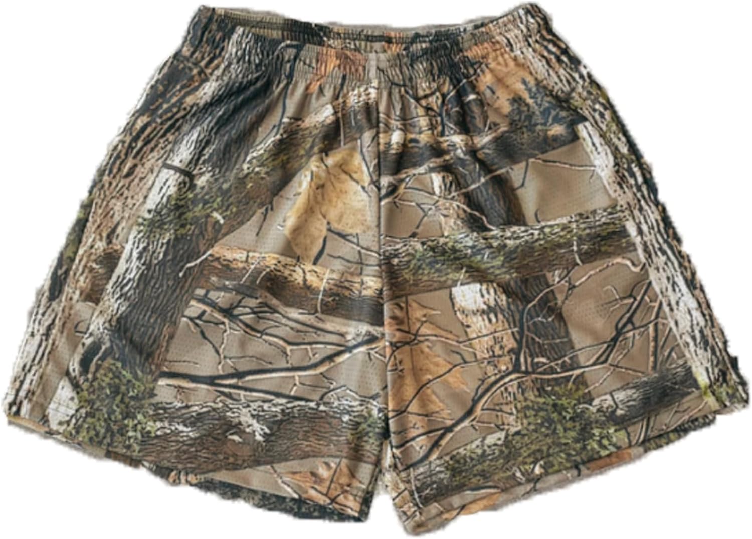 men's camo basketball shorts