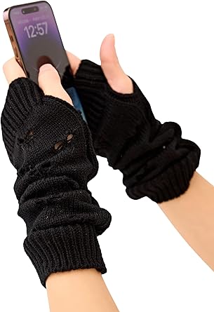 Arm Warmers Fairy Grunge Fingerless Punk Goth Emo Gloves Y2K Accessories Cottagecore