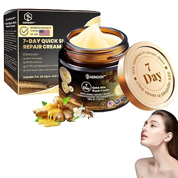 ADNOON 7-Day Multi-Effect All-in-One Skincare Cream, Professional Bee Venom Skincare Cream, All-in-One Skincare Cream, Fine Line and Wrinkle Correction Cream for All Skin Types 1 Bottle