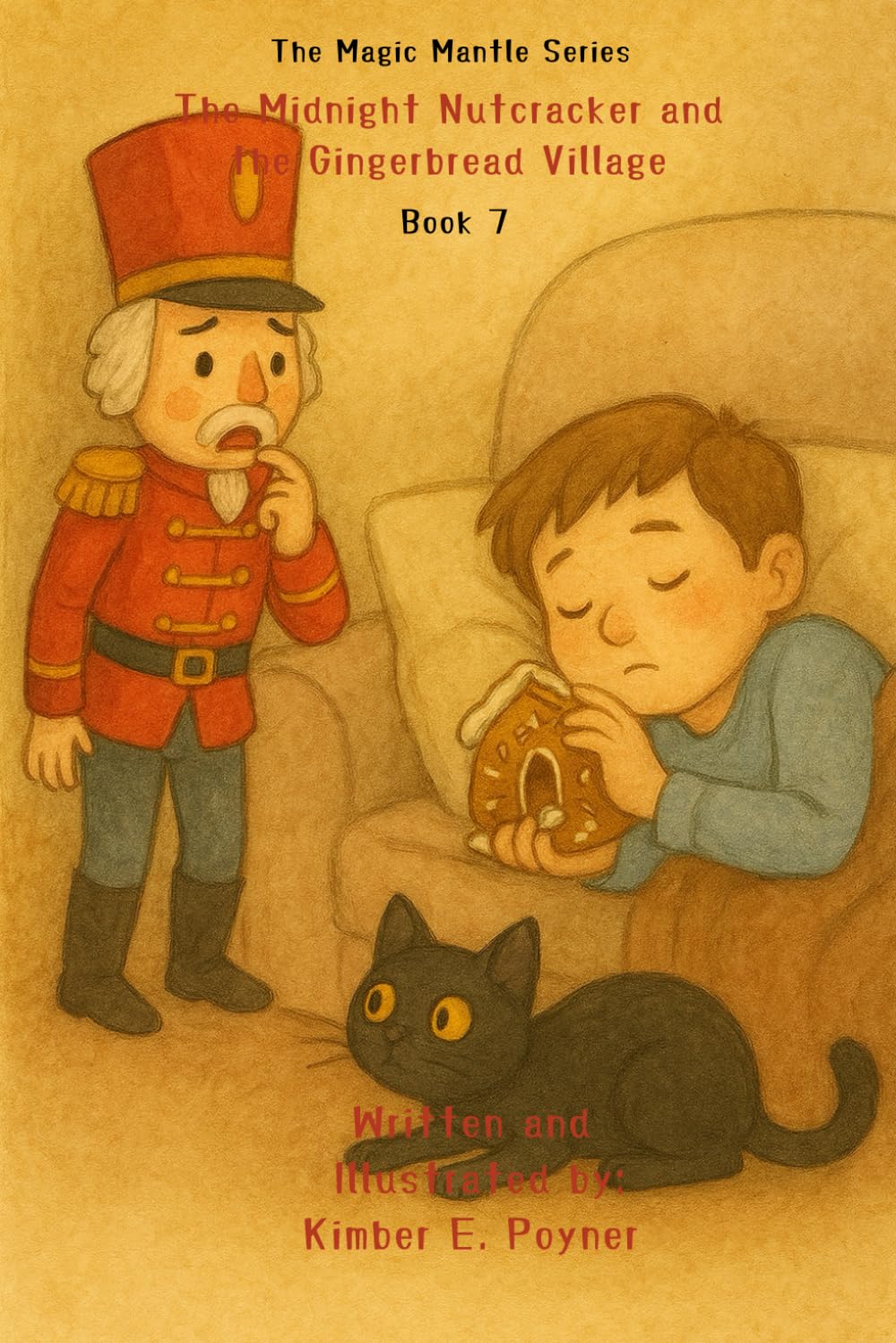 The Midnight Nutcracker and The Gingerbread Village - Book 7 - The Magic Mantle Series