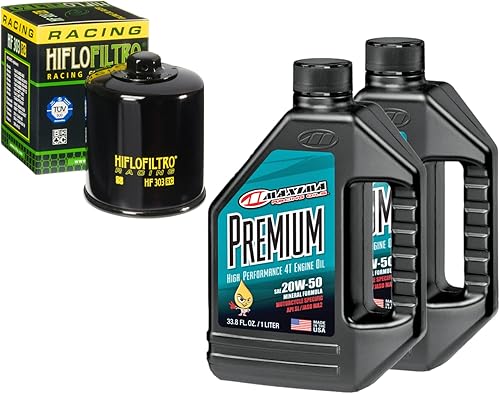 Oil Change Kit For Polaris 2002 Magnum 500 2X4 Premium 4 20W-50