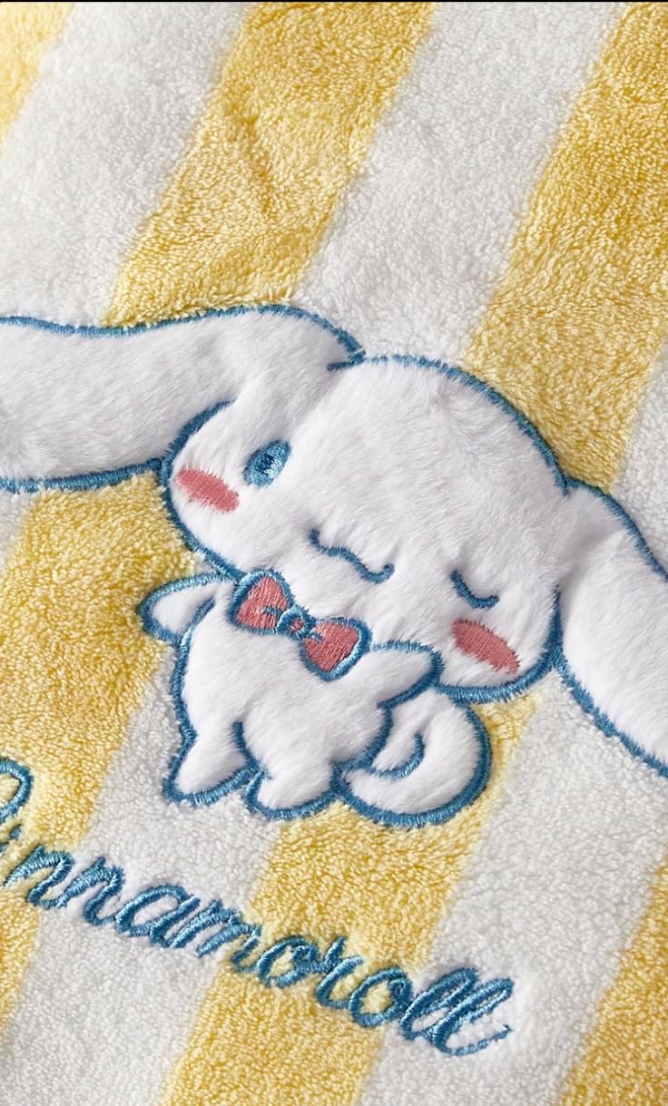 Cinnamoroll Absorbent Quick Dry Microfiber Bath Pool Beach Towel 140x70cm