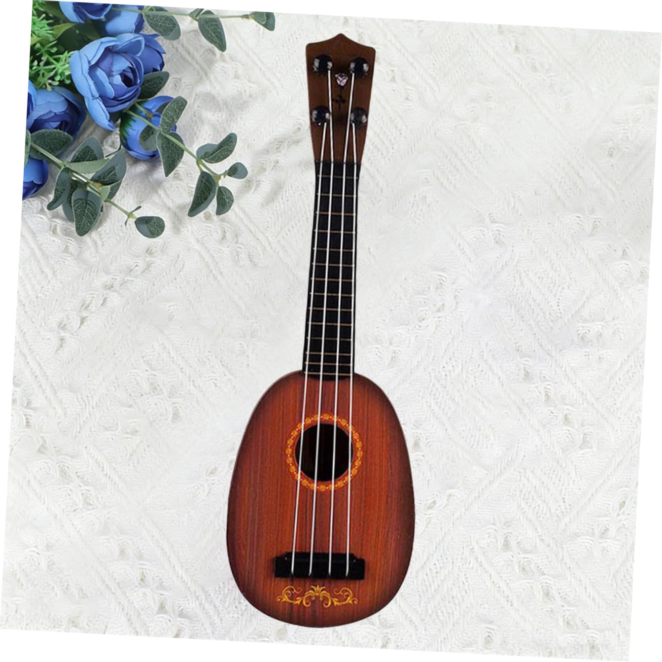 Giocattolo Ukulele per Strumento Musicale Leggero e Stampato Stimola e Sviluppo Uditivo Regalo Educativo per Ragazzi e Ragazze