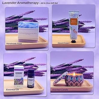 Pamper Birthday Gifts for Women, Valentines Day Gift Box, Unique Friend Gifts for Her, Lavender Self Care Get Well Soon Sleepwell Gifts Set for Mum Sister Wife, Spa Bath Set Bath Bombs Present