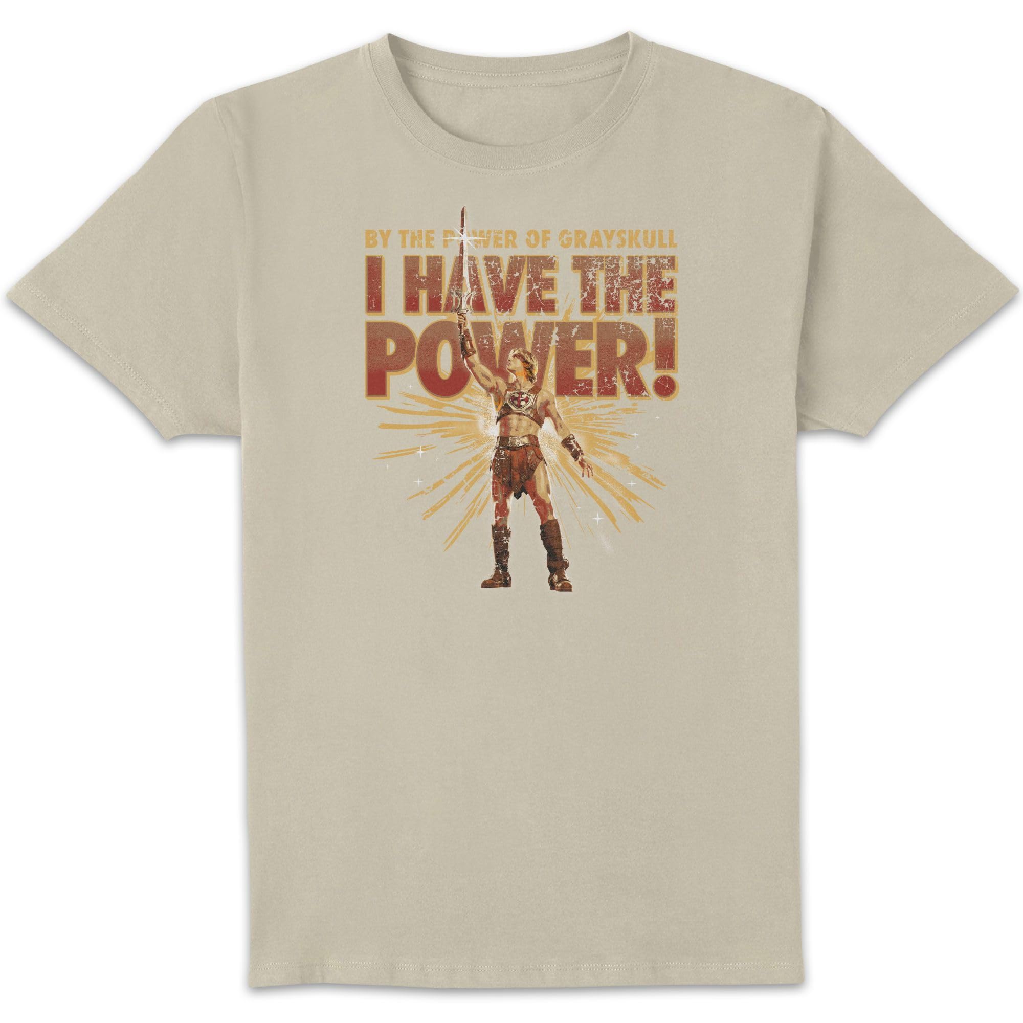 Master of The Universe I Have The Power T-Shirt - Cream - L