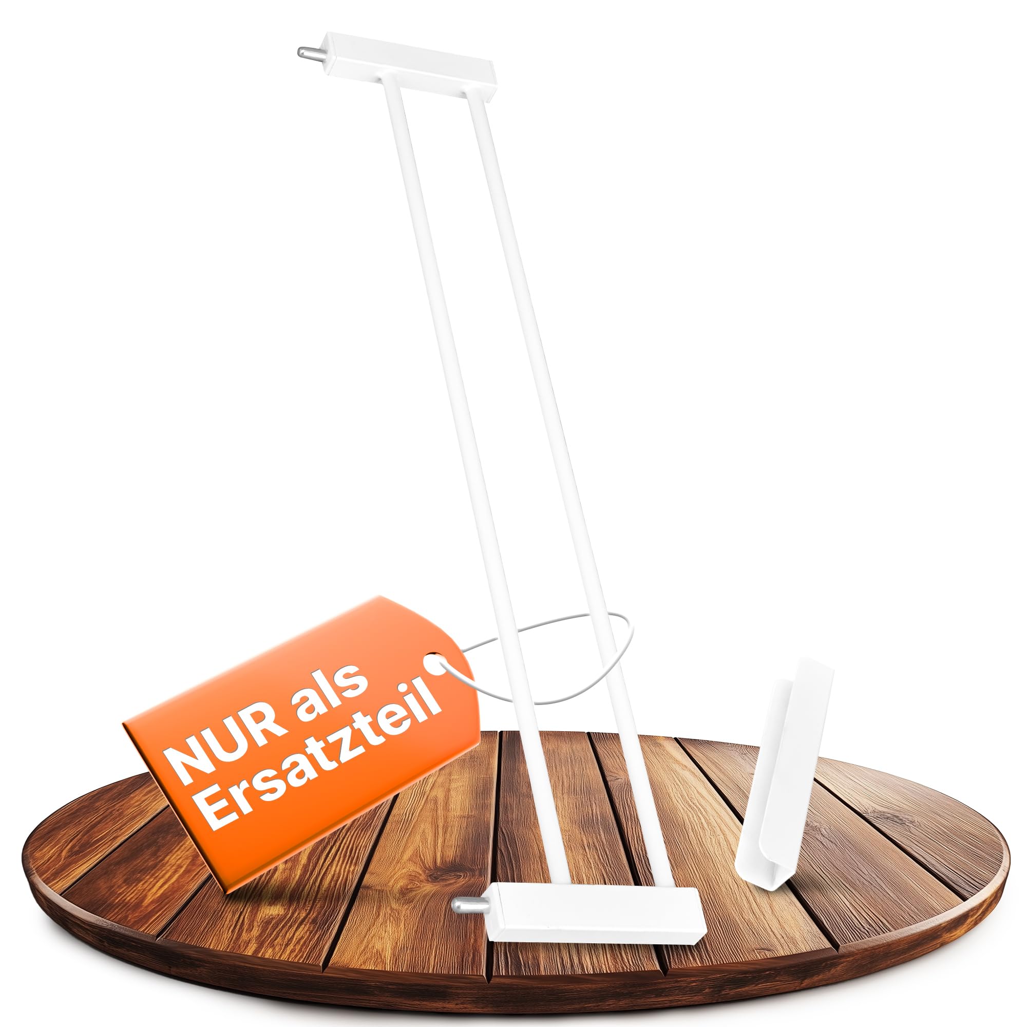 CHILDOO Verlängerung für Treppenschutzgitter | 14cm [Anti-Rutsch] Treppengitter für Geländer Türschutzgitter Kindergitter Treppenschutz Gitter zum Klemmen Türgitter für Baby, Hund