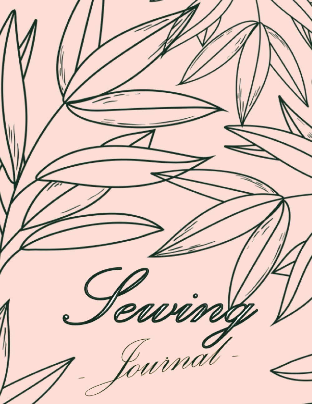 Sewing Journal: A practical sewing Journal for the sewing lover, crafter and machinists - Graphic sewing equipment print