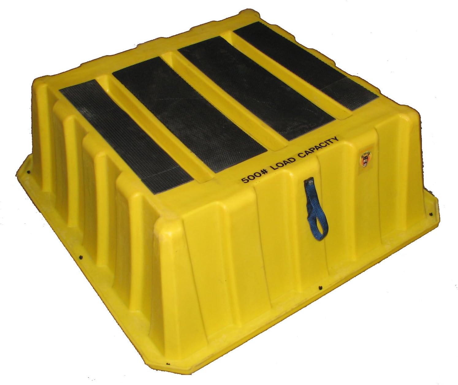 Dixie Poly NBST-1 Nestable Step Stool, 500 lbs Capacity, 36" Width x 14" Height x 36" Depth