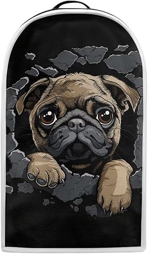 Talayituse Cubierta para licuadora con estampado de perro carlino 3D, cubiertas para electrodomésticos de cocina, batidora de soporte o máquina de