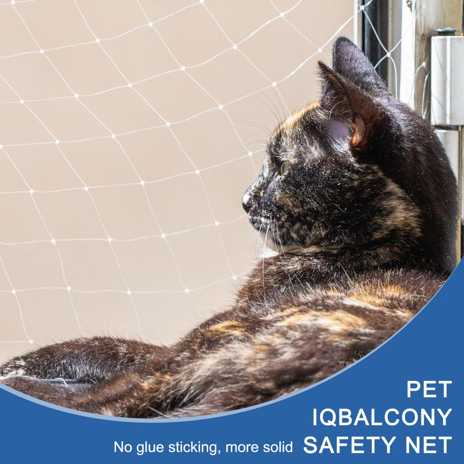Teleskopstange Katzennetz ALLEGRA Katzennetz Für Balkon Und Fenster, Katzenschutznetz Katzenschutznetz Für Balkon