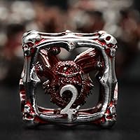 Vista 21 de Beholder - Juego de dados DND, dados de ojo de dragón, ZHOORQI 7 piezas, juego de dados poliédricos para Calabozos y Dragones, RPG, regalos DND