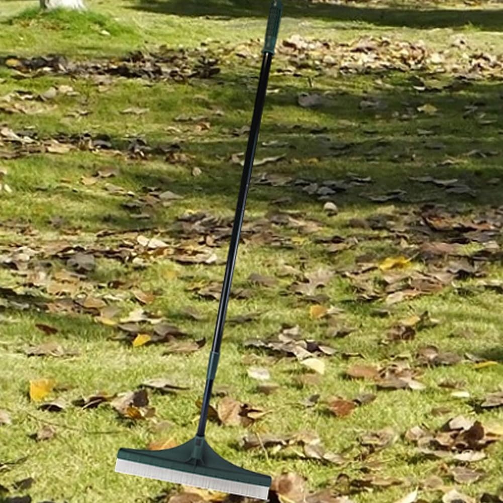 Rastrillo Jardín y Alfombra 2 en 1 Multiuso 2026 – Herramienta césped Artificial, Cepillo Limpieza, Mantenimiento Suelo, Mango telescópico Ajustable, Uso Todo el año (1Pcs)