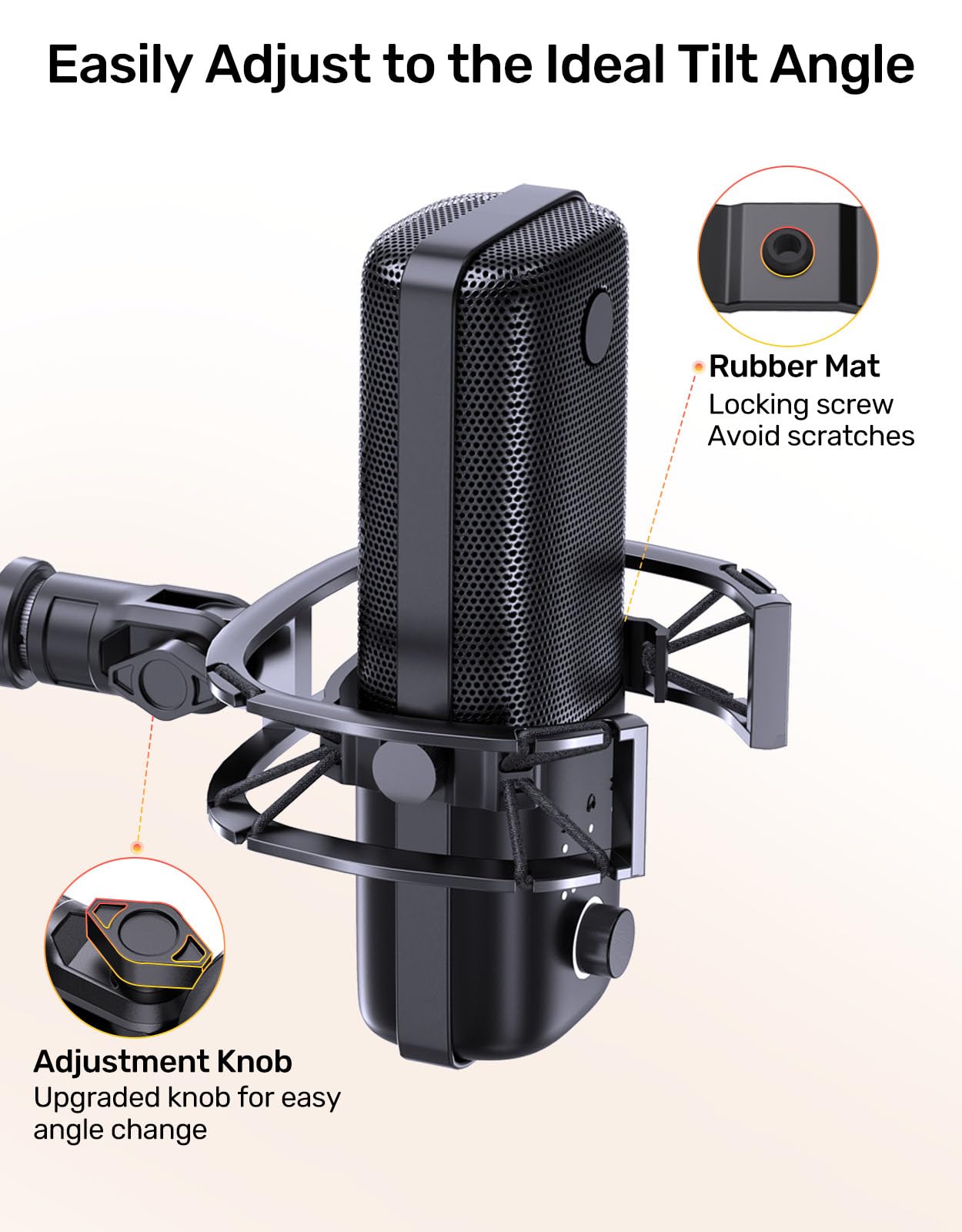 Amazon.com: Wave Microphone Shock Mount - Custom Built for Elgato