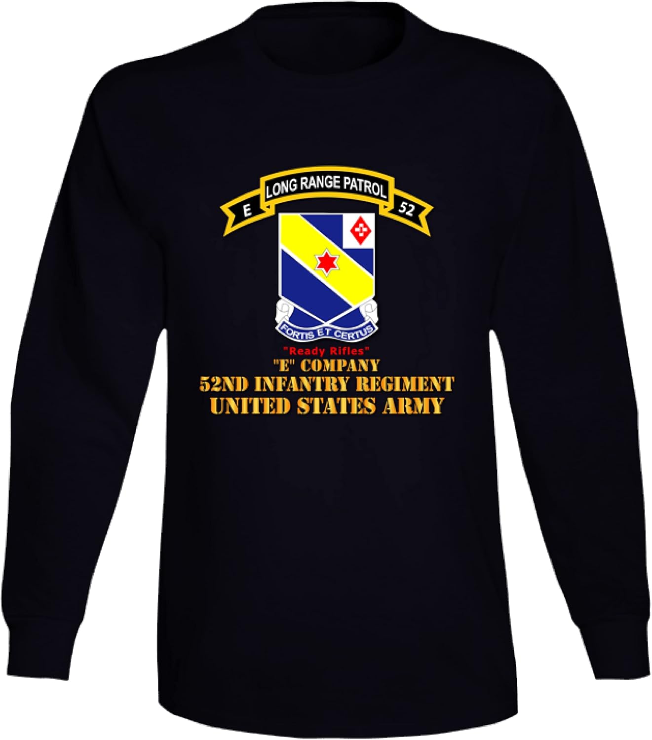 Army - E Co 52nd Infantry - Lrp - Ready Rifles Long Sleeve