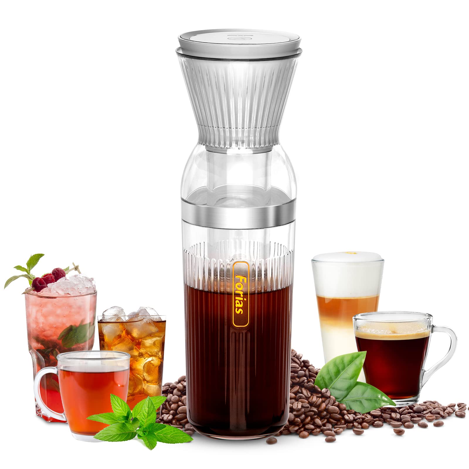 Forias Electric Cold Brew Coffee Maker 