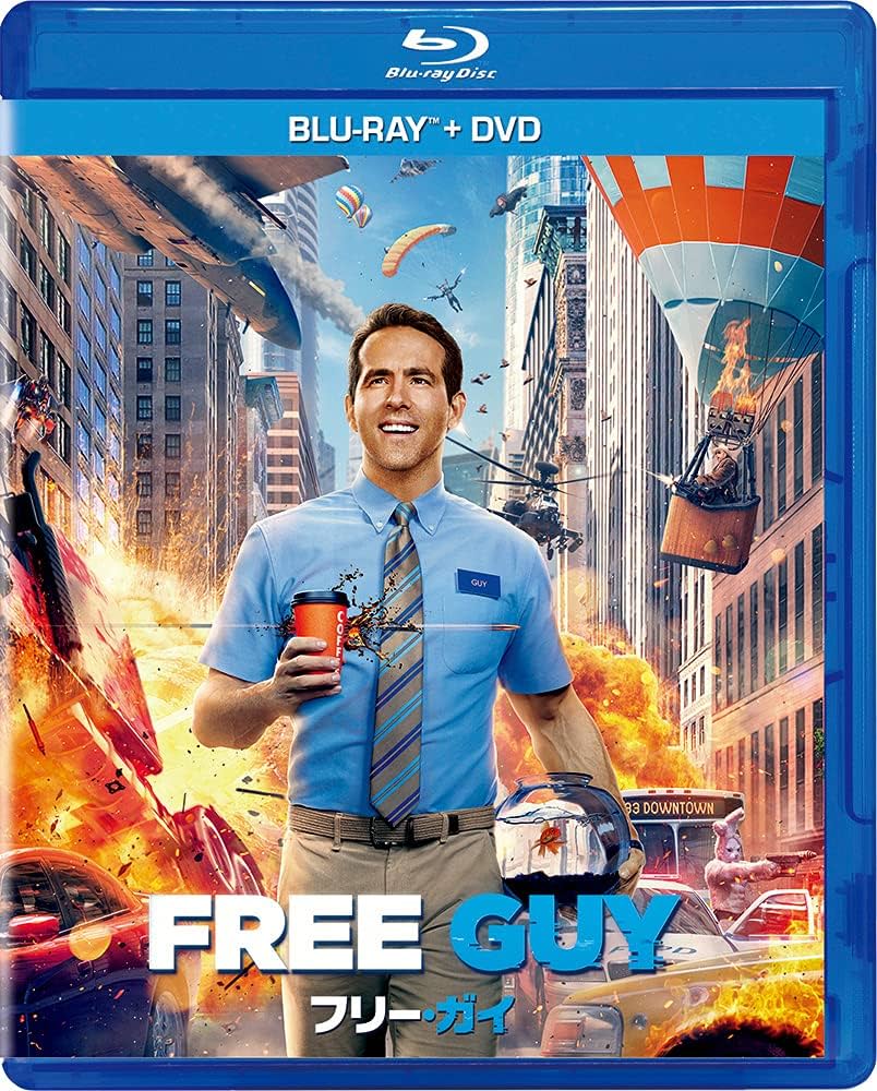 DVD新品 フリー・ガイ 管理ディズニー赤 Amazon.co.jp: フリー・ガイ ブルーレイ+DVDセット [Blu-ray