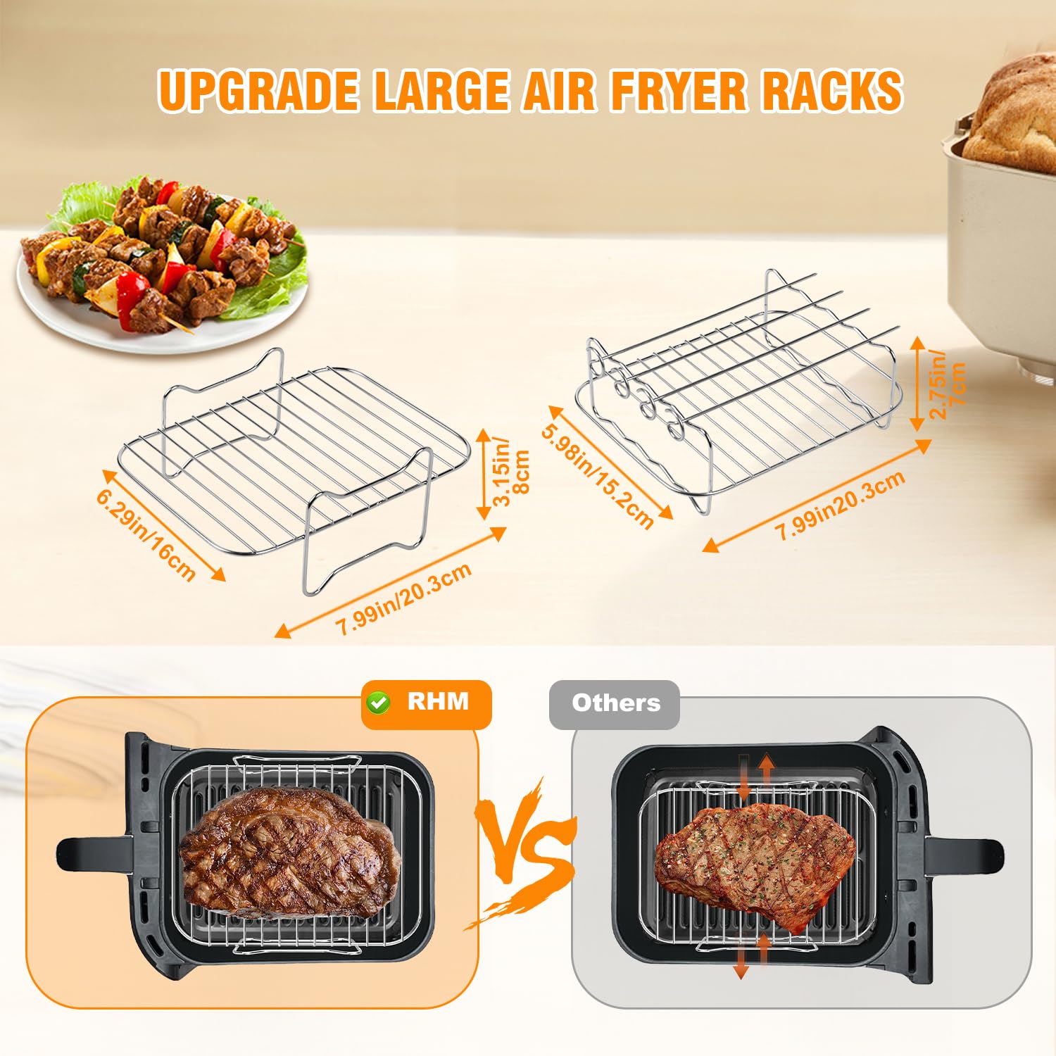 Large Air Fryer Liners for Ninja AG551UK, Airfryer Silicone
