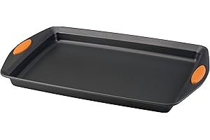 rachael ray bakeware: Nonstick Bakeware with Grips, Nonstick Cookie Sheet / Baking...