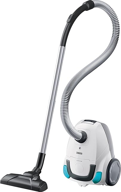 Zanussi ZAN2100WB Compact Go Bagged Cylinder Vacuum Cleaner, 700w