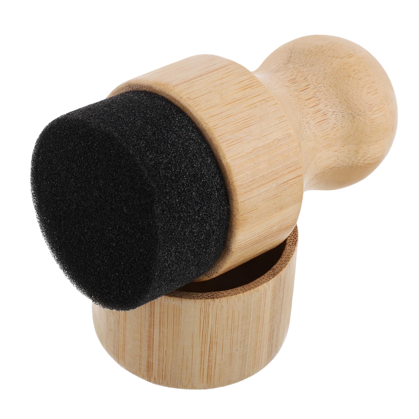 Mikinona Wax Applicator for Cutting Board Food Grade Oil Brush Kitchen Tool Set Lid