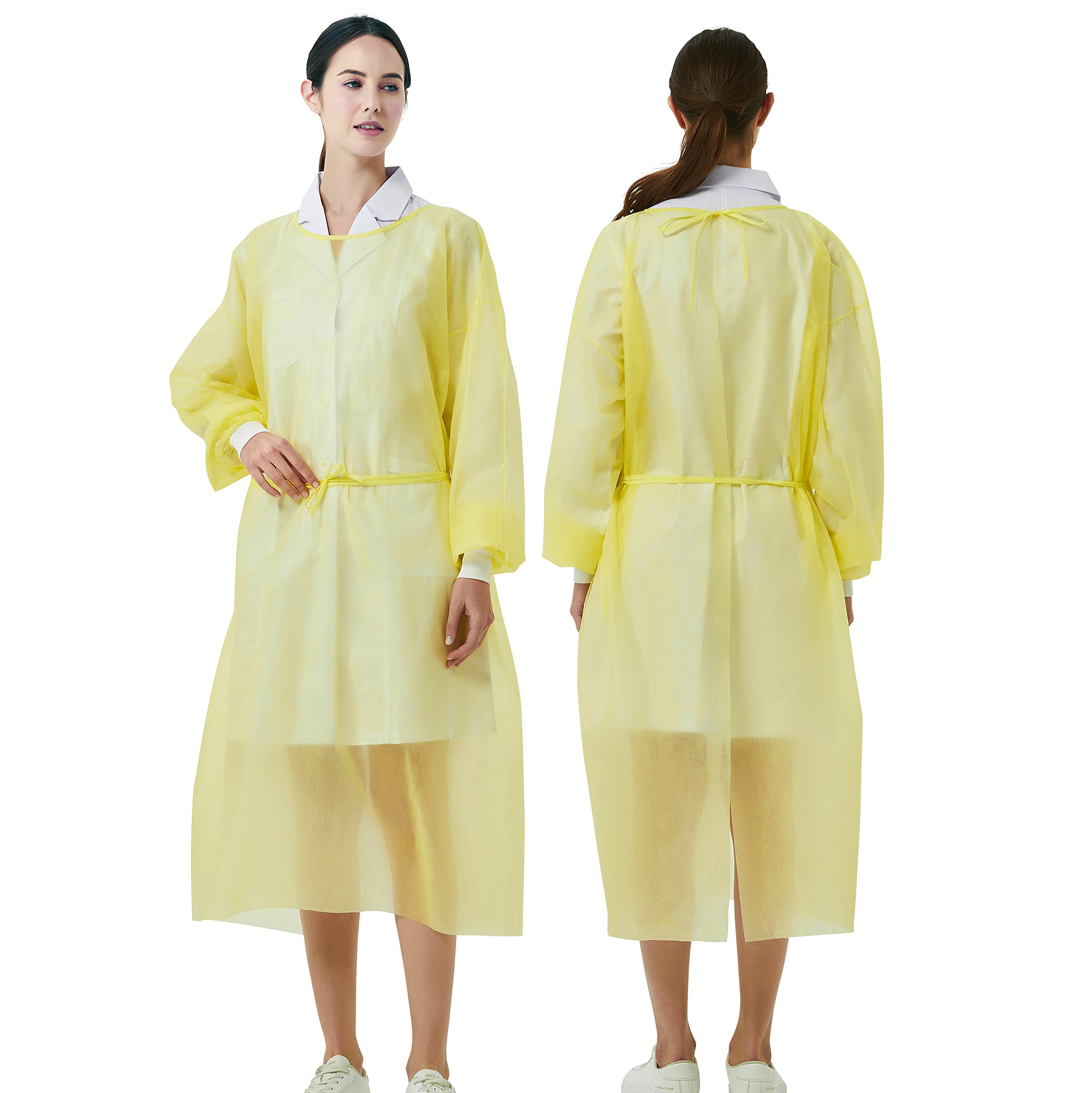 Snapklik.com : ProtectX (Yellow 20 Pack) Disposable Breathable ...