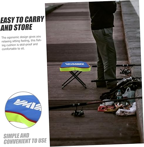 Miniatura 9 de Toddmomy Cojín de pesca inflable Kayaks Mochila Accesorios Cojín de asiento de espuma Cojín de canoa Cojín de barco Cojín flotante Kayak Kayak Cojín