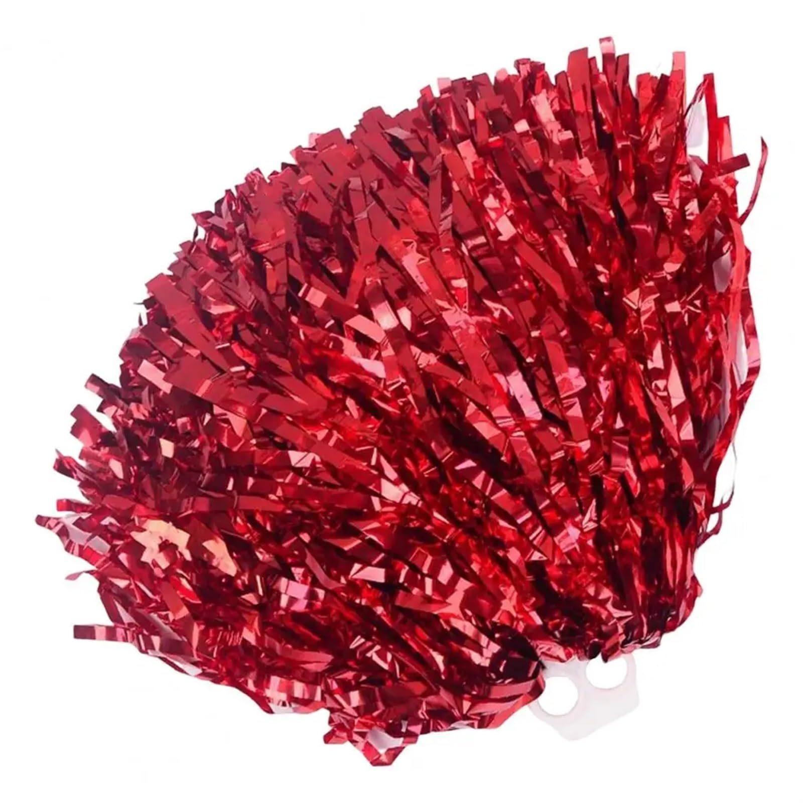 ZWCSHUU Cheerleader Pom Poms 30cm Cheerleader Hand Flower Dance Pom Poms Football Basketball Soccer Match Pompon Club Sports Cheering Ball(Red)