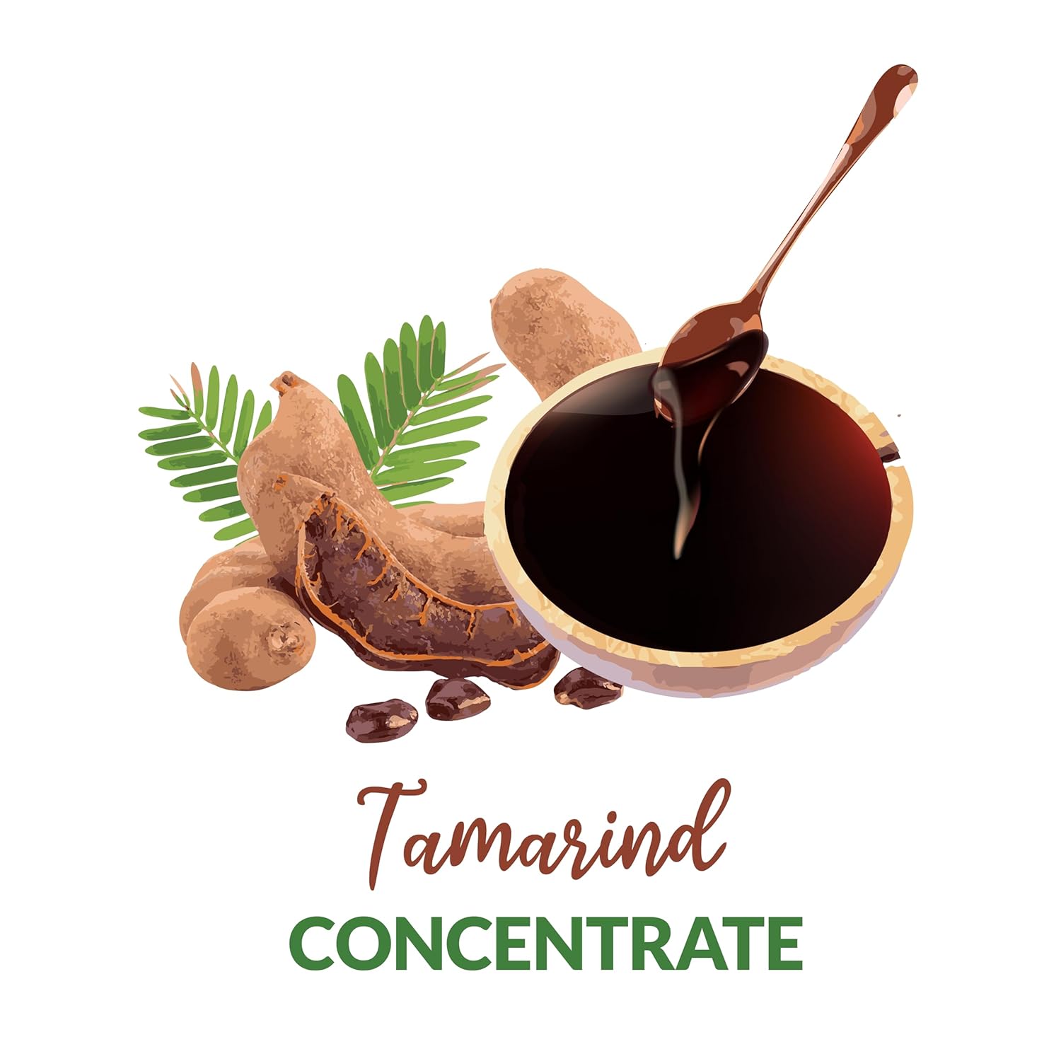 SHROOTS Tamarind Paste 350gm (12.35 oz) Pure Imli Pulp No Colors No Added Sugar Non-GMO Gluten Free Tamarind Puree for Indian & Thai Cooking Sambar Chutney & Sauces