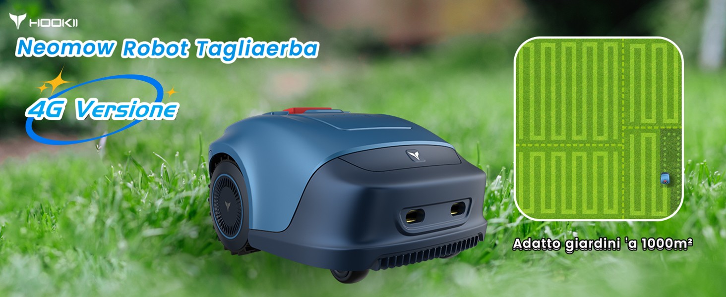 Robot Tagliaerba HOOKII Neomow S - Falciatura Automatica Per Prati Fino A 1000 M² - Foto 11