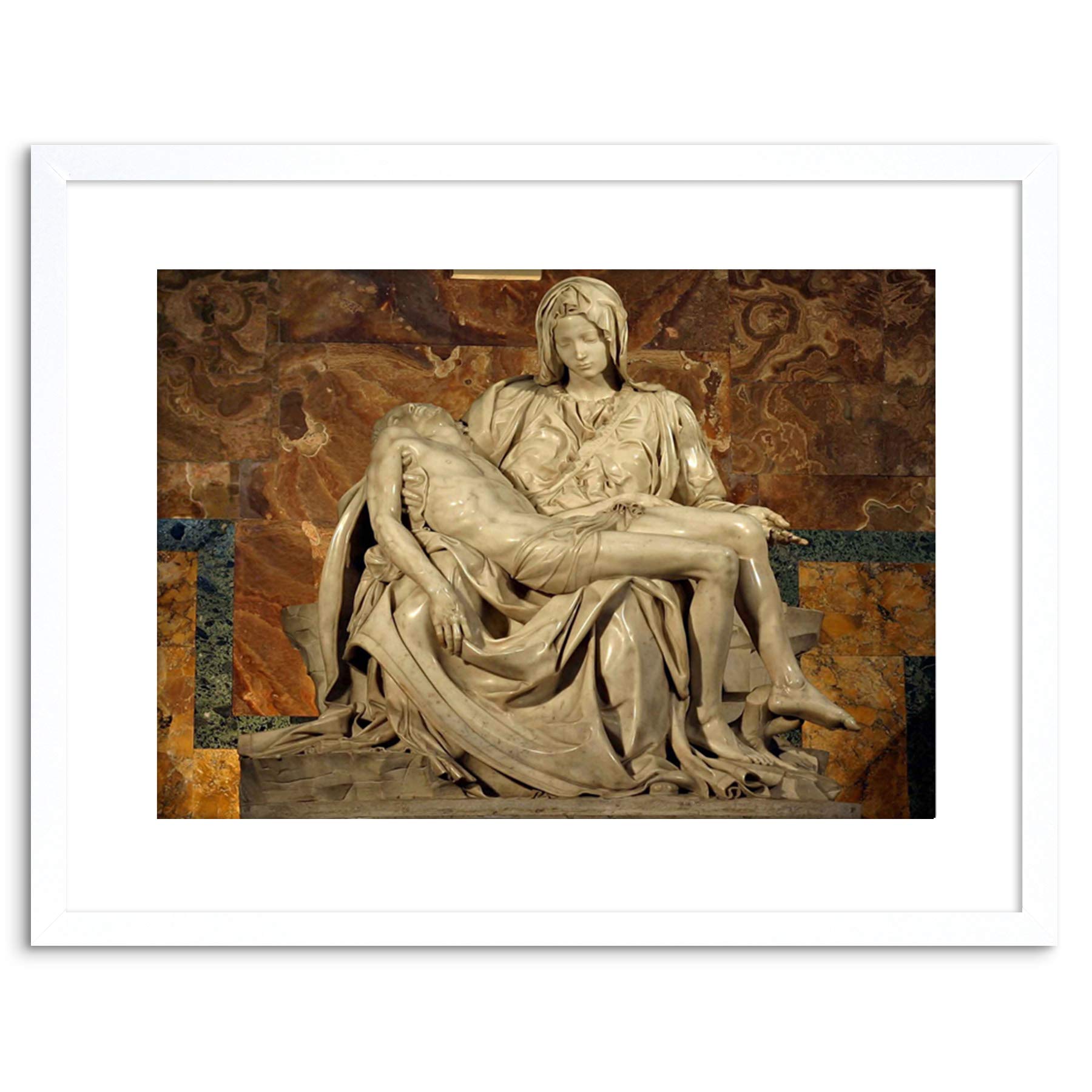 Amazon.com: Wee Blue Coo 9x7 '' MICHELANGELO PIETA 1499 OLD MASTER
