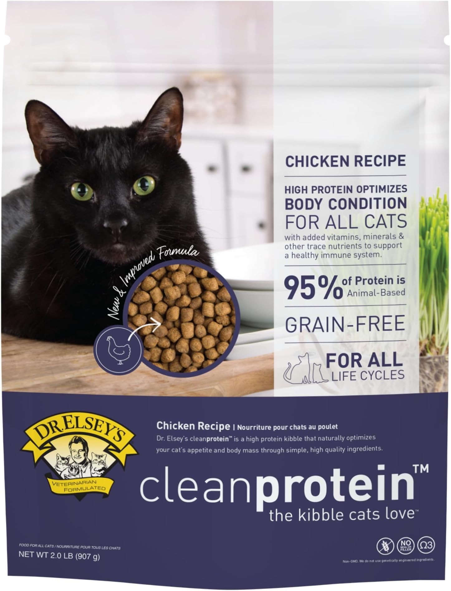 Dr. Elsey's Cleanprotein Grain Free High Protein, Low Carb