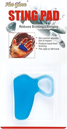 Miniatura 4 de Hot Glove Paquete de 3 piezas de protección de manos de béisbol Sting Pad Pro con envoltura para dedos
