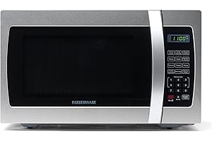 Farberware Countertop Microwave: The Radiant Kitchen Companion in Stainless Steel Splendor