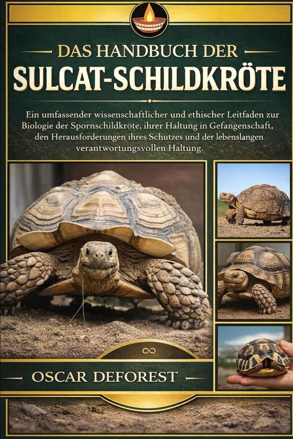 DAS HANDBUCH DER SULCAT-SCHILDKRÖTE: Ein umfassender wissenschaftlicher und ethischer Leitfaden zur Biologie der Spornschildkröte, ihrer Haltung in ... lebenslangen verantwortungsvollen Haltung.