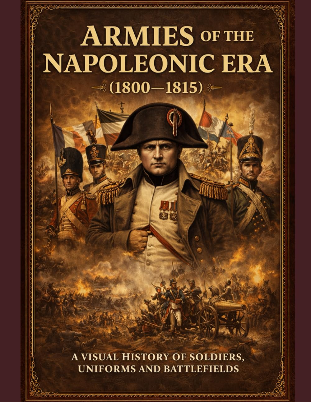 ARMIES of the NAPOLEONIC ERA (1800-1815): A VISUAL HISTORY OF SOLDIERS,UNIFORMS AND BATTLEFIELDS (Napoleon: Visual History)