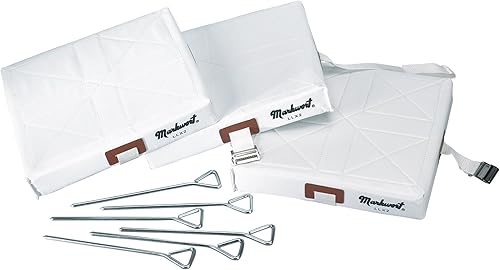 Markwort Bases de béisbol de tamaño junior, juego de 3