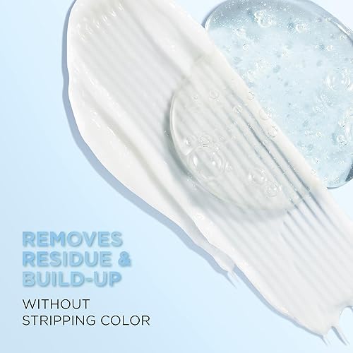 Miniatura 6 de L'Oreal Paris Clarify Champú sin sulfato con antioxidantes, champú clarificador para exposición al agua dura y acumulación de peinado, EverPure, 6.8