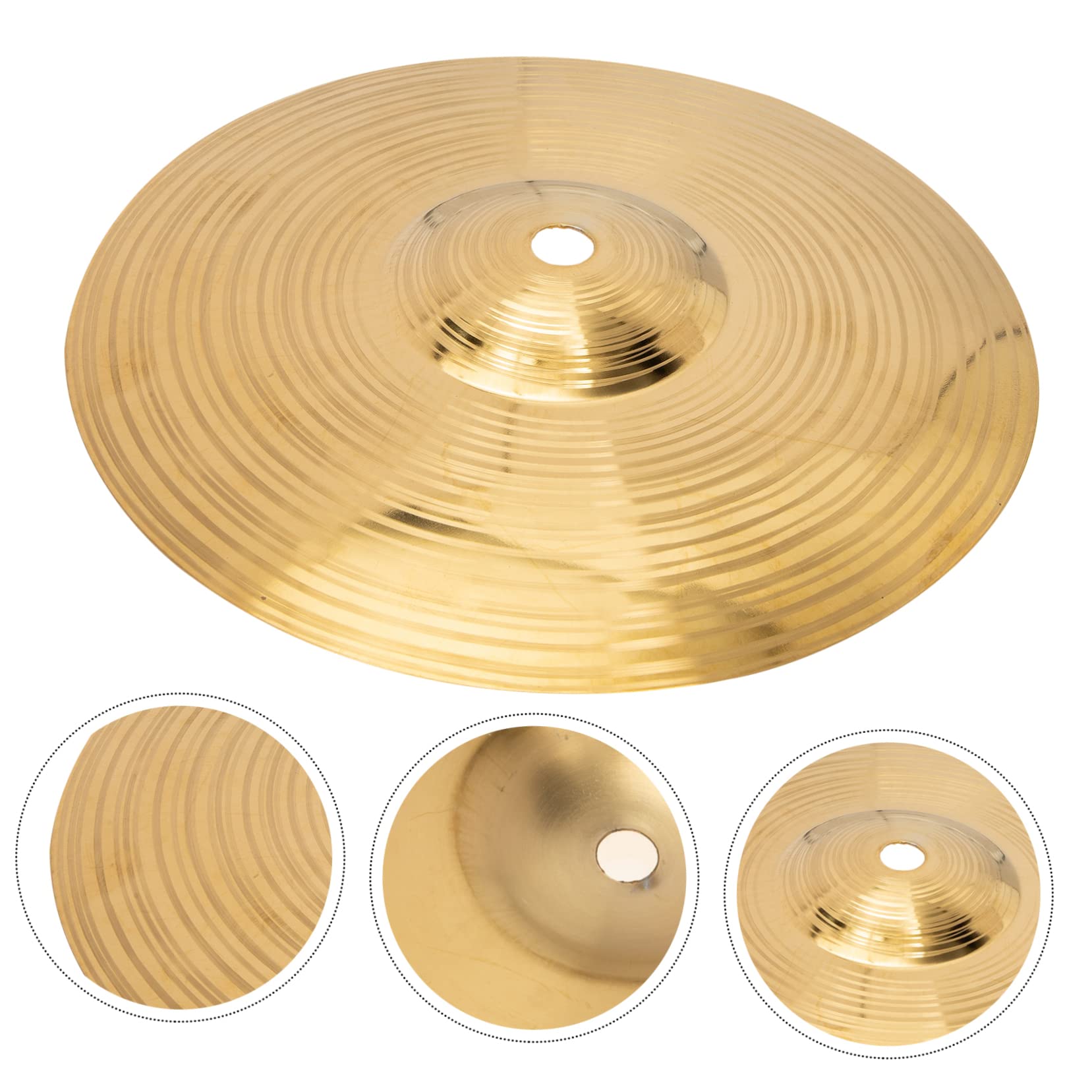 ULDIGI Unique Design Cymbal for Drum Set Repair Replacement Jazz Drum Accessory