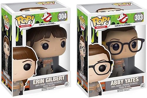 Funko Paquete de figuras de vinilo POP de Ghostbusters: Abby Yates y Erin Gilbert