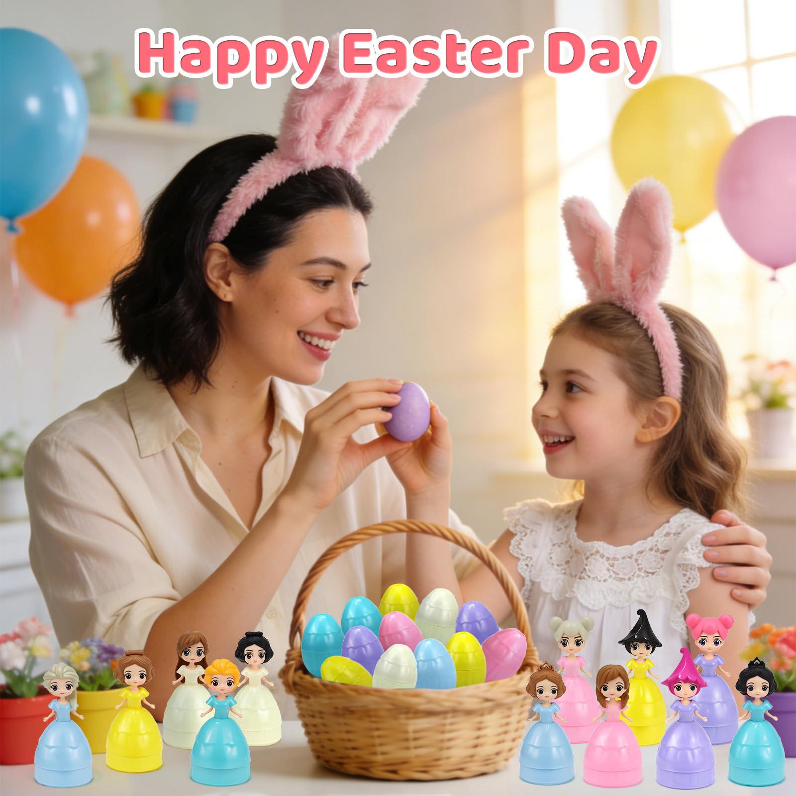 easter eggs that turn into princess dresses Easter Eggs That Turn into Princess Dresses