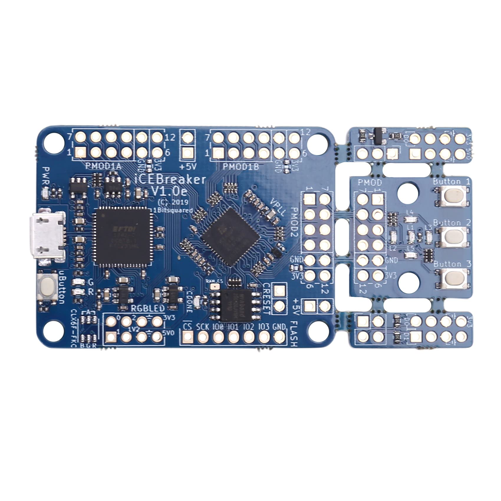1.0E FPGA Lattice ICE40UP5K Entwicklungsplatine RISC-V Open Source Hauptrat für Nextpnr Yosys