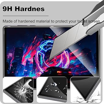 KZIOACSH 2 Pack Screen Protector for Lenovo Legion Tab Gen 5/Legion Y700 Gen 5 8.8 Inch, Ultra Clear 9H Hardness Touch Sensitive Anti-Scratch Anti-Fingerprint Protective Tempered Glass Film