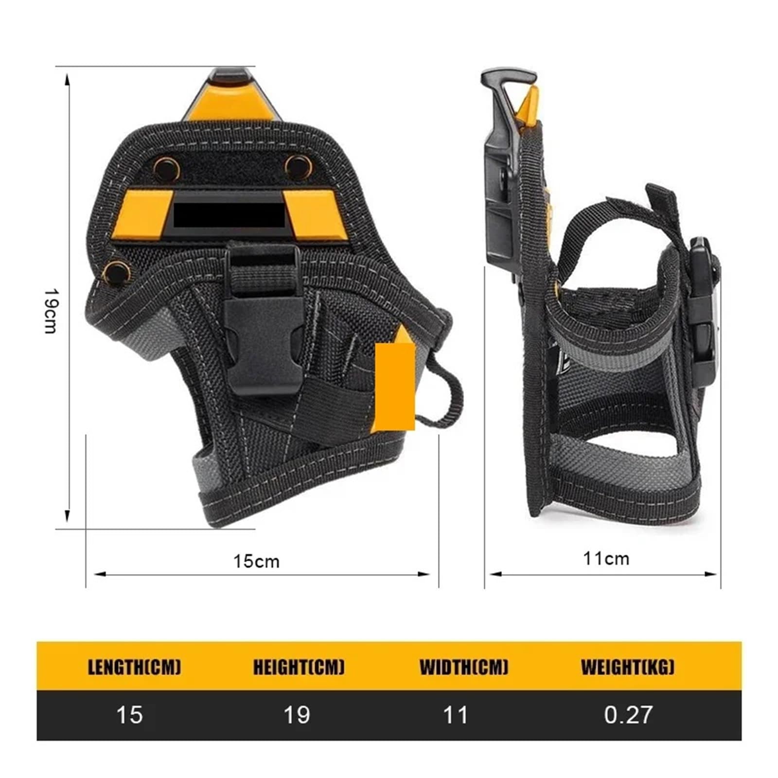Pochettes pour Ceinture à Outils, Étui de perceuse, Petit Ensemble de perceuse à Main, Pochette de Ceinture spéciale, décoration d'électricien, Sac à Outils Portable