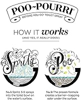 Vista 7 de Poo-Pourri Before-You- go Toilet Spray, 2 Fl Oz, Cloud Berry Scent